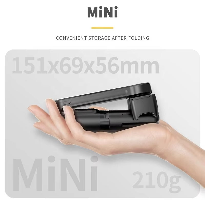 Black device being held in a hand with 'MiNi' branding and specifications displayed.