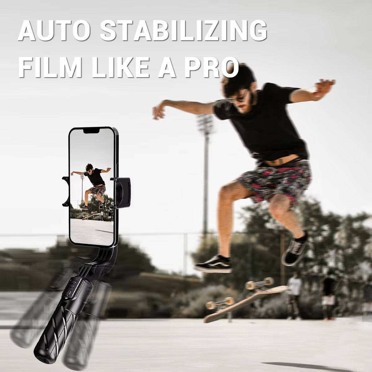 C07 360° Gimbal Selfie Stick for Instagram – 65CM Extension